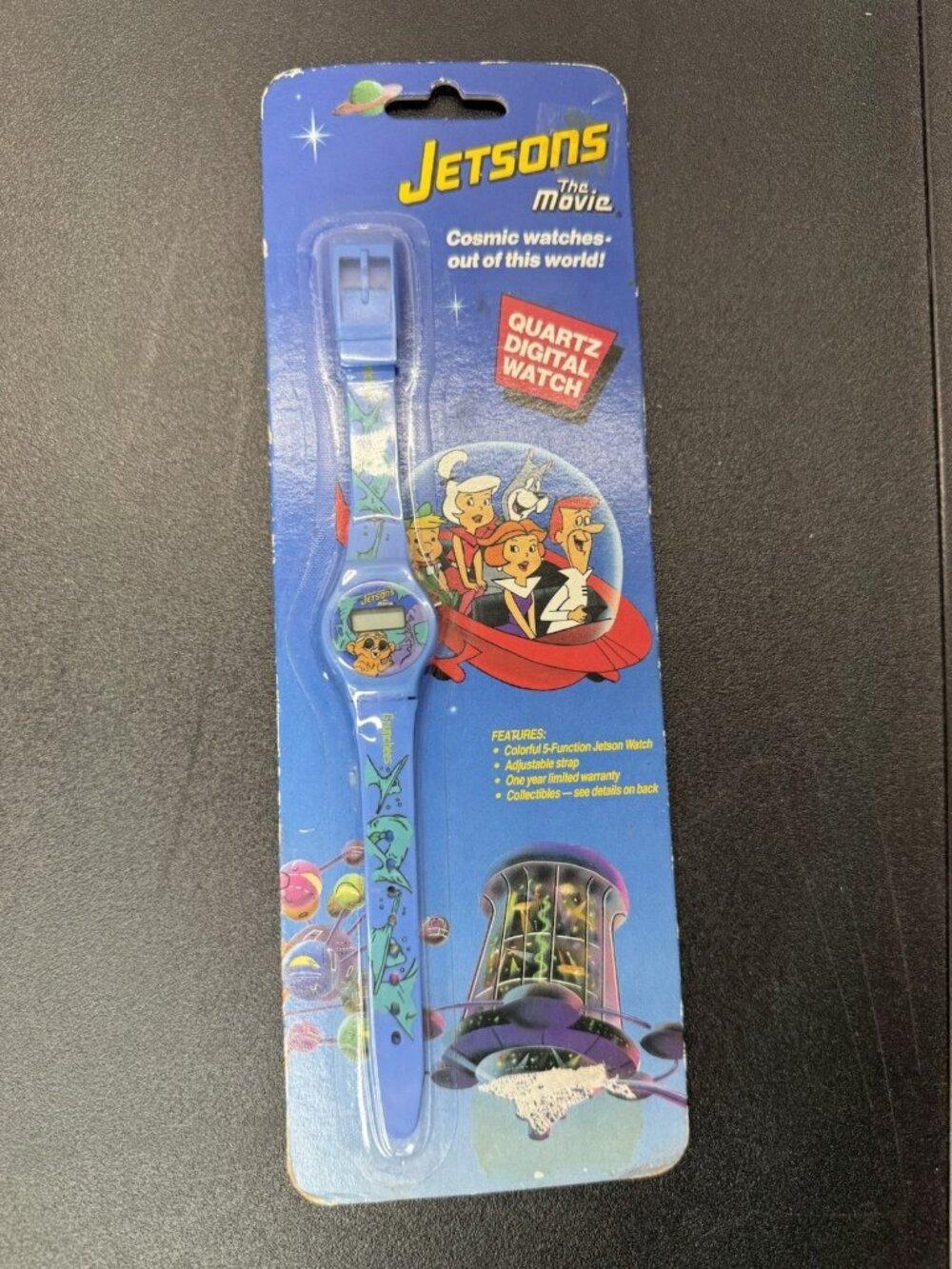 Hanna Barbera Jetsons The Movie Character Digital Watch 1990 Vintage Sealed